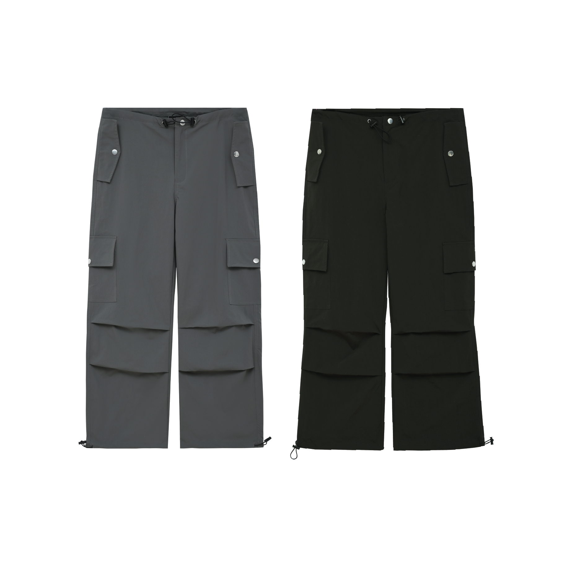 Quần dù ống rộng túi hộp pradies parachute