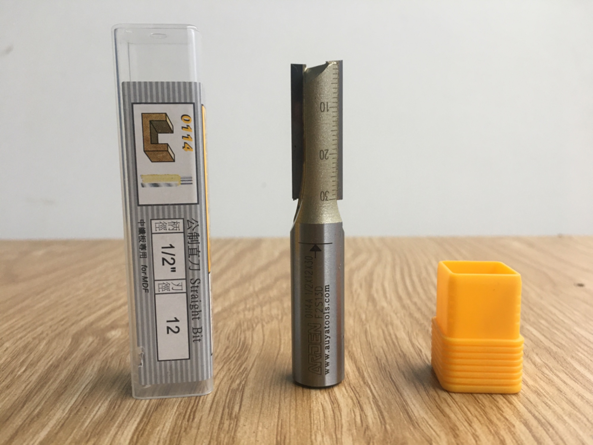 [HCM]Mũi phay gỗ thẳng ARDEN 1/2*12*30mm Cốt 12.7mm