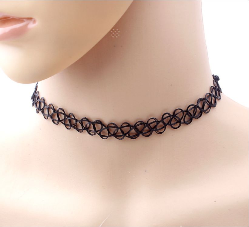 [HCM]Vòng cổ nữ choker thiết kế co giãn phong cách cá tính