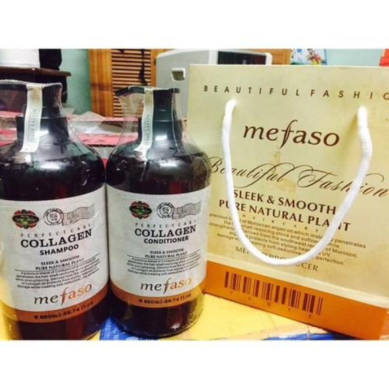 Dầu Gội Collagen Mefaso 850ml - Cặp Dầu Gội Phục Hồi Hư Tổn nhập khẩu