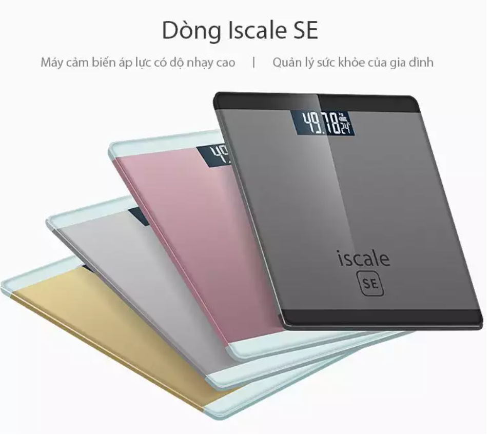 Cân sức khỏe điện tử iscale