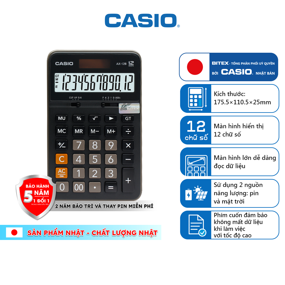 MÁY TÍNH CASIO WM-220MS