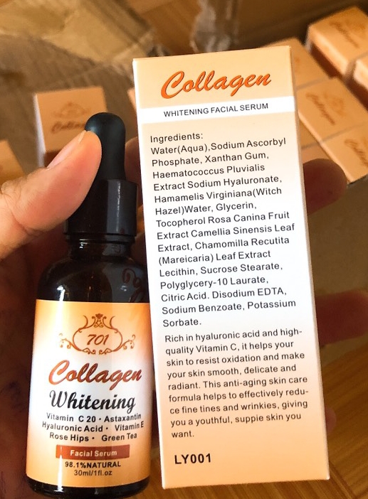 FREE SHIP MAX ][RẺ VÔ ĐỊCH] Serum dưỡng trắng da Collagen 701