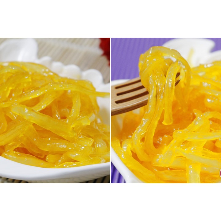 Củ cải vàng cắt sợi sẵn Hàn Quốc 400g