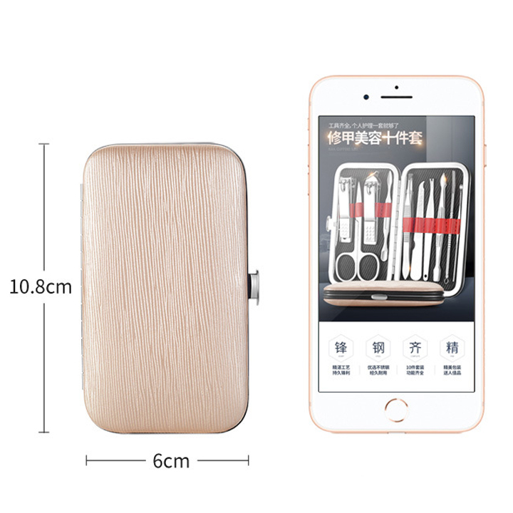 [HCM]Bộ dụng cụ 10 món chăm sóc móng - T0100