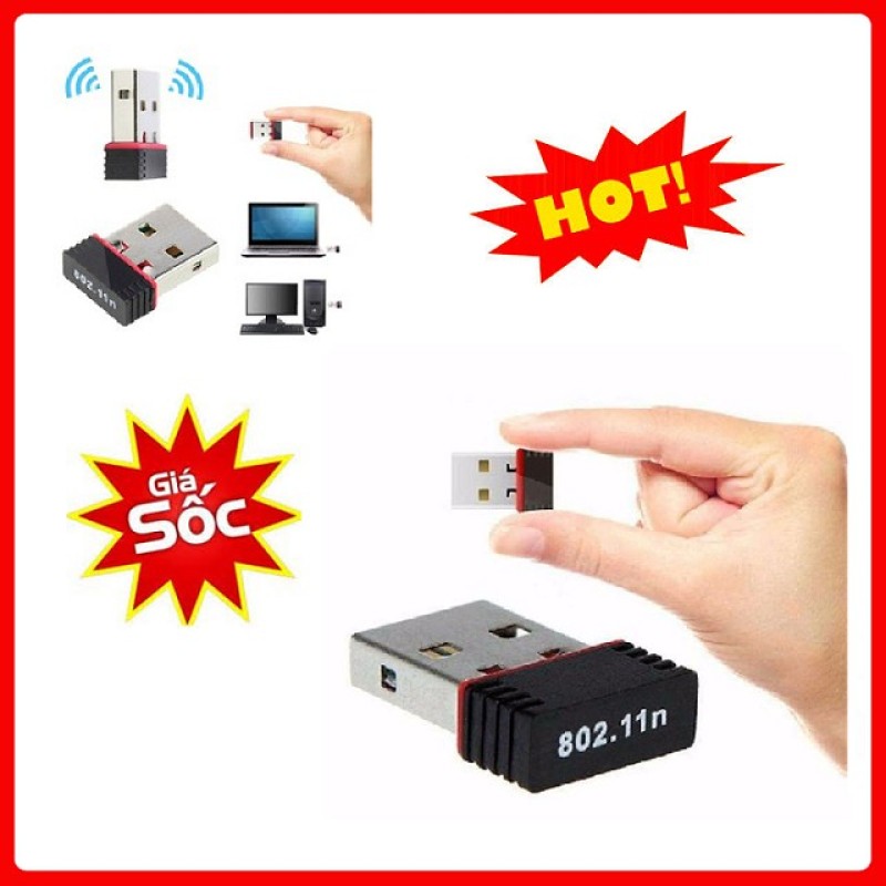 Bảng giá USB thu wifi 802.11 Nano Phong Vũ