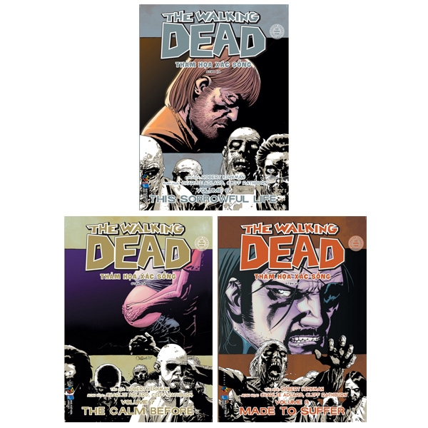 Fahasa - Bộ Sách The Walking Dead - Thảm Họa Xác Sống - Tập 6 + 7 + 8 (Bộ 3 Tập)