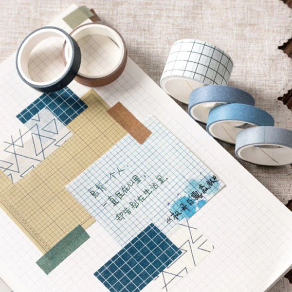 Washi tape set 10 cuộn trang trí scrapbook sổ tay planner ...