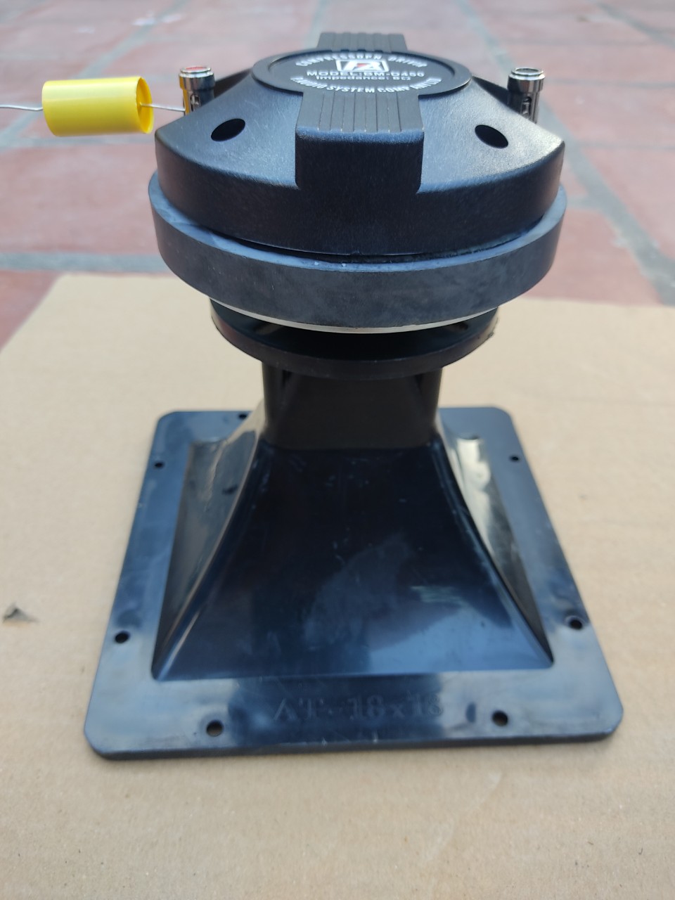 BỘ TRÉP RỜI PAUDIO 450 REN XOÁY - 1 CỦ TREBLE KÈM HỌNG 18X18 VÀ TỤ 2,2MF - LOA TREBLE 450