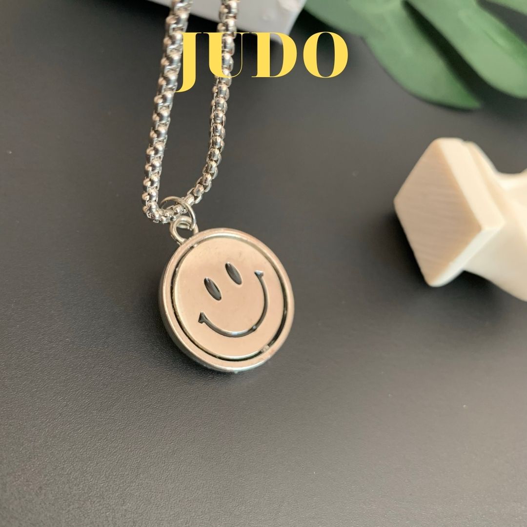 Dây chuyền thời trang cho nam 2 mặt smile