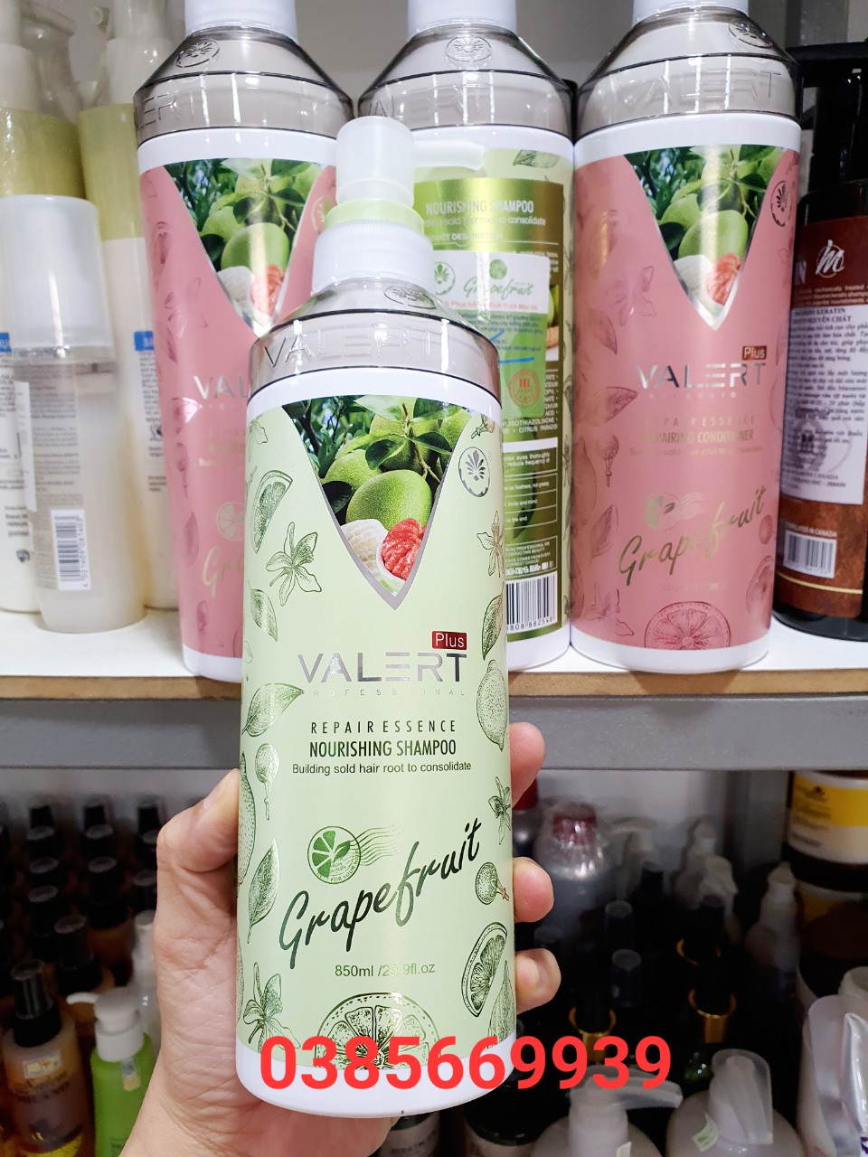 Dầu gội phục hồi chống rụng, kích mọc tóc tinh chất bưởi AILISE Grapefruit 850ML