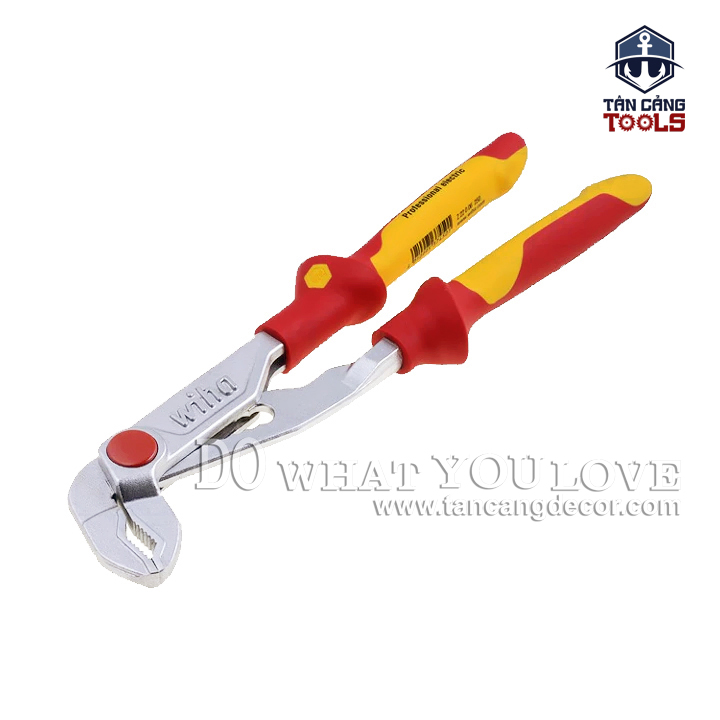 Kìm Mỏ Quạ Cách Điện 1000V 250 mm Wiha 37450