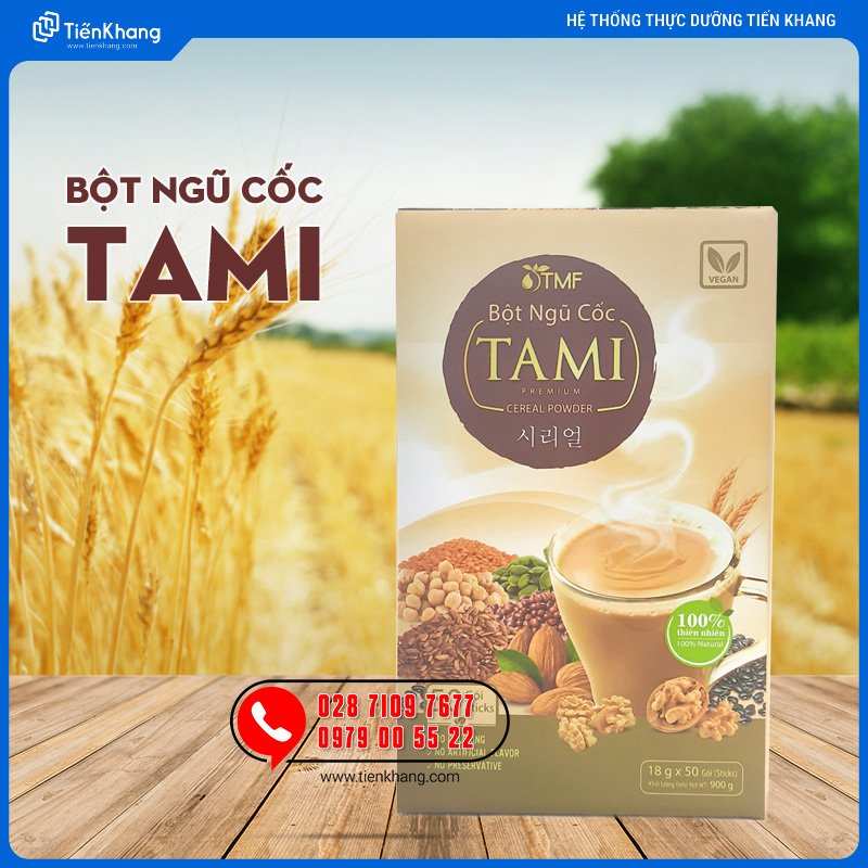 Bột Ngũ Cốc Tami (có đường)
