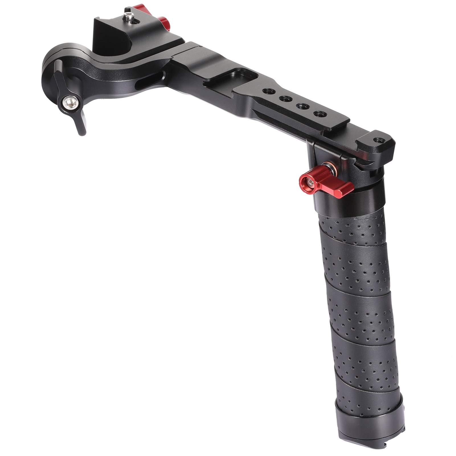 Andoer Tay Cầm Bằng Nhôm Tay Cầm Có Đế Giữ Lạnh Thông Dụng Giao Diện 1/4 3/8 Thay Thế Cho DJI Ronin S 2 / Ronin SC 2 Gimble