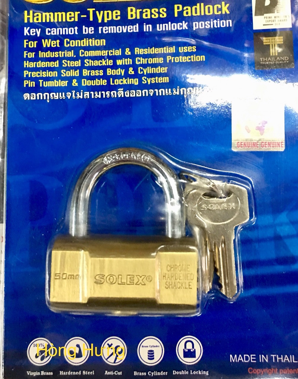 [HCM]KHÓA SOLEX H50
