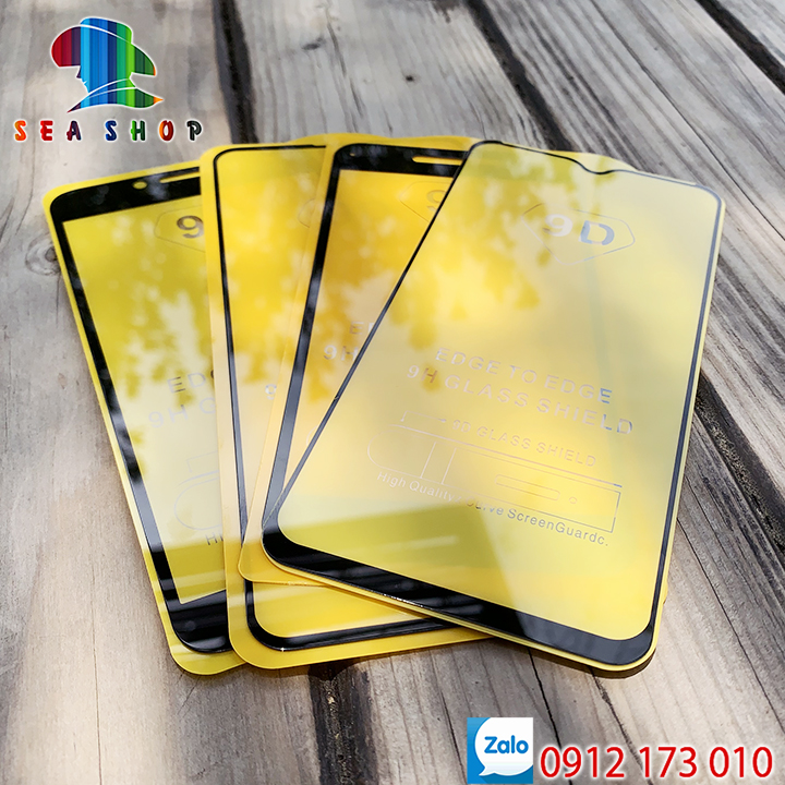 Kính cường lực Samsung Galaxy A full màn hình 9D / Kính cường lực Samsung: A10, A12 5G, A22 ,A02S ,A10S, A20, A20S, A30, A30S, A40, A40S, A50, A50S, A60, A70, A70S, A80, A80S, A90, A72, A51, A71, A32 5G... tràn màn hình