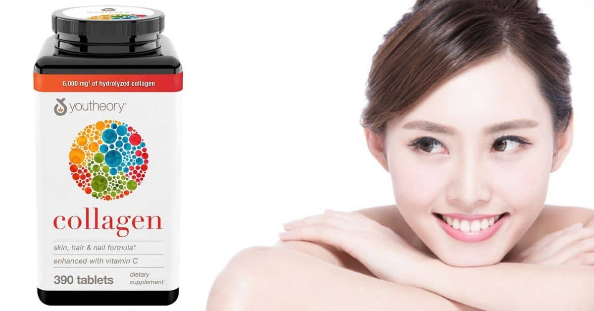 Collagen 390 viên collagen Youtheory Advanced Type 1,2&3