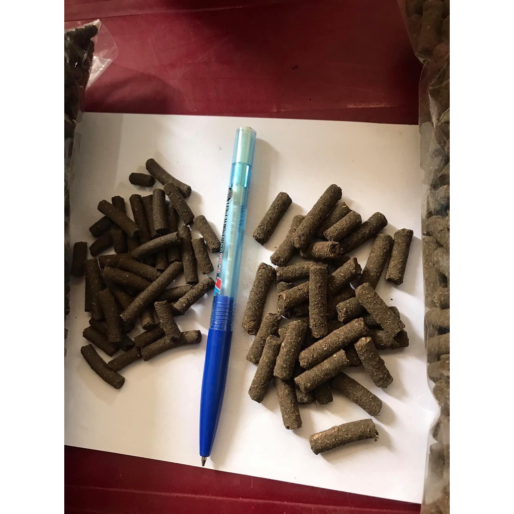Phân trùn quế viên nén hạt to 1kg bổ sung thêm Trichoderma