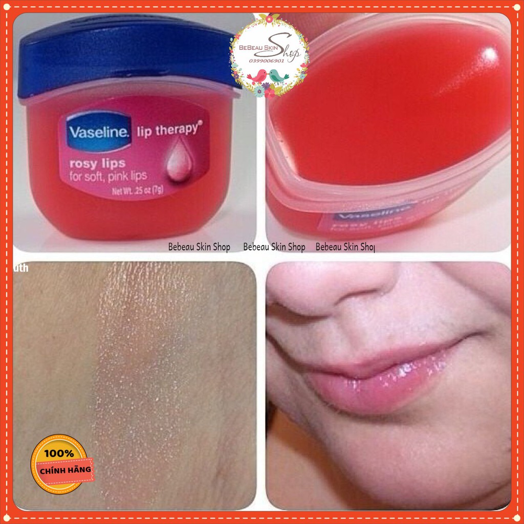 Son dưỡng môi Vaseline Hồng - [Vaseline]