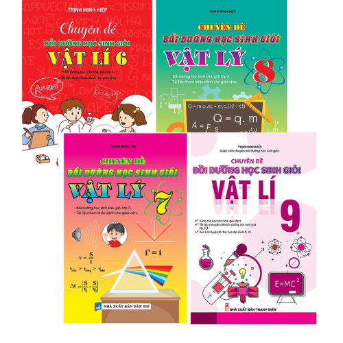 Sách - combo chuyên đề bồi dưỡng học sinh giỏi vật lý 6,7,8,9