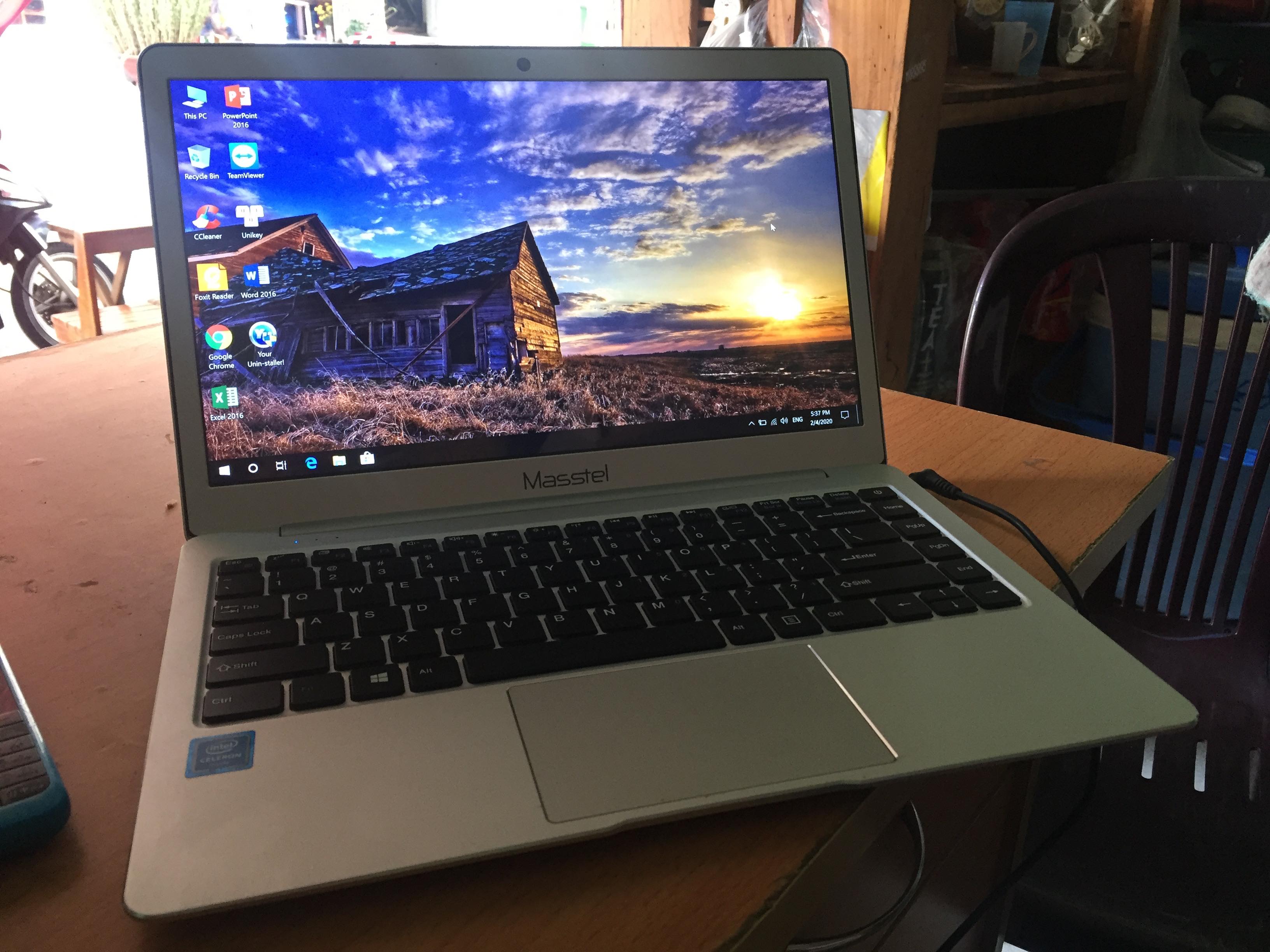 [Trả góp 0%]Masstel L133 Celeron N3350 3G SSD 128G FullHD