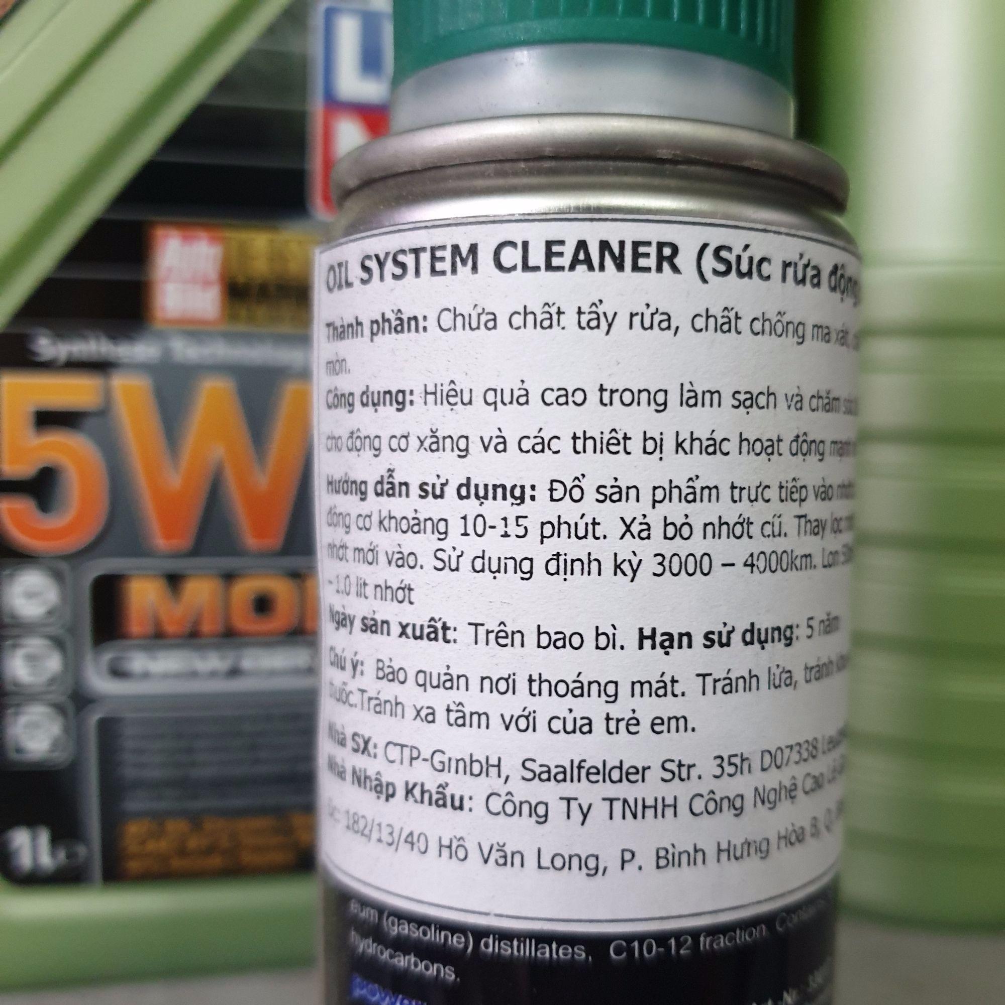 BLUECHEM OIL SYSTEM CLEANER 50ML(Súc Rửa Động Cơ)