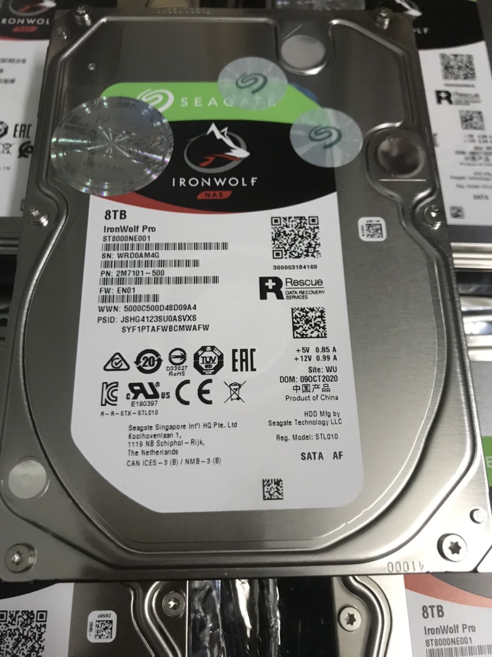 Ổ cứng Seagate Ironwolf Pro 8TB ST8000NE001