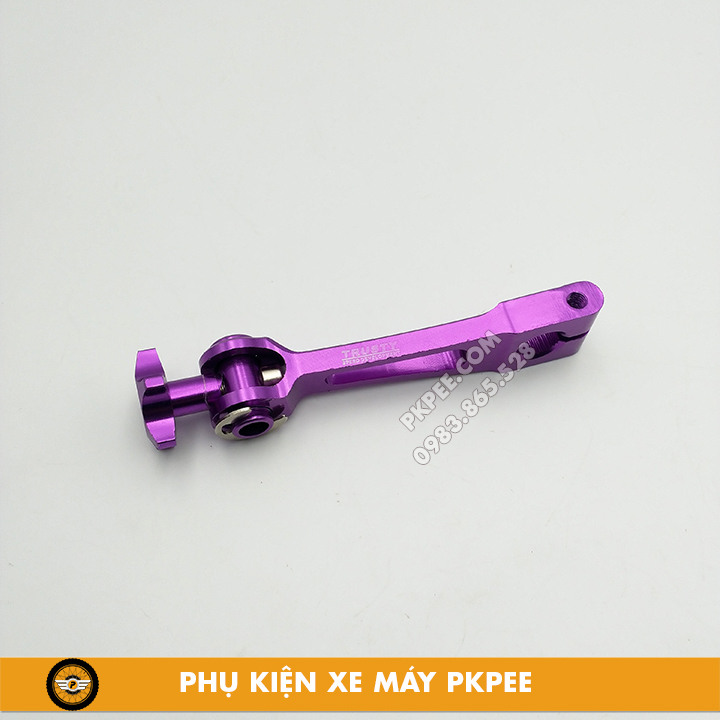 Càng Thắng Nhôm CNC Mẫu Trusty – Gắn Dream, Wave, Sirius | Phụ Kiện Xe PKPEE