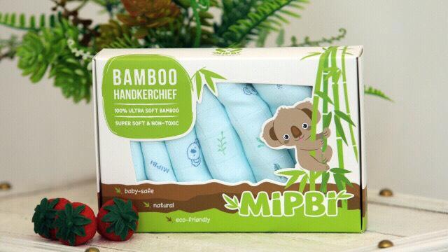 KHĂN SỮA MIPPi 100% Sợi Tre SiÊU MỀm
