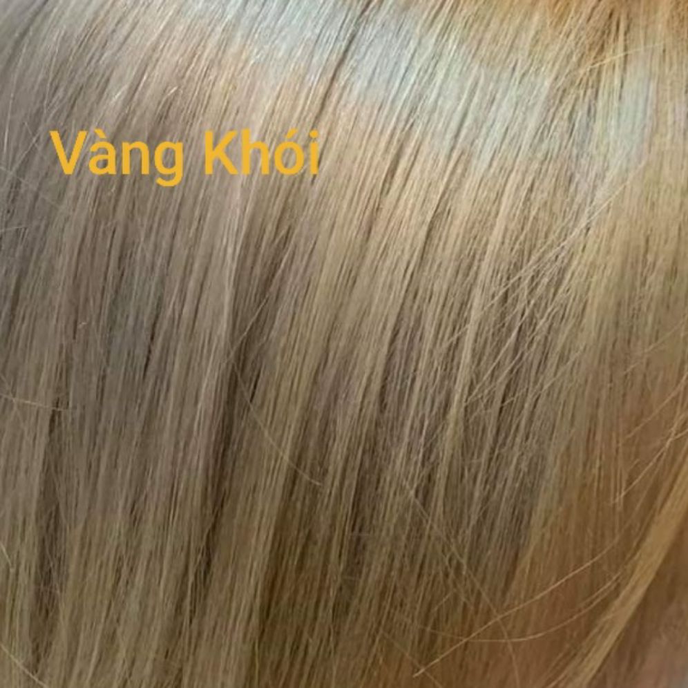 Kem Nhuộm Tóc Màu Vàng Khói (Nền tóc vàn