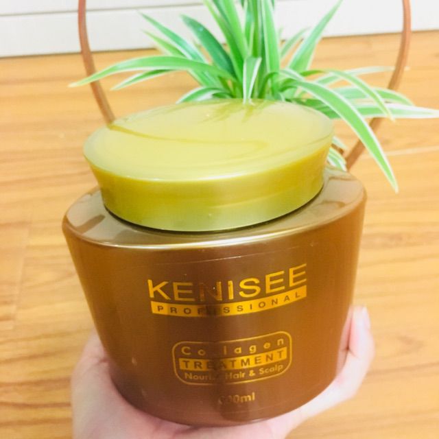 (CHÍNH HÃNG) Hấp dầu Collagen Phục hồi tóc KENISEE 500ml
