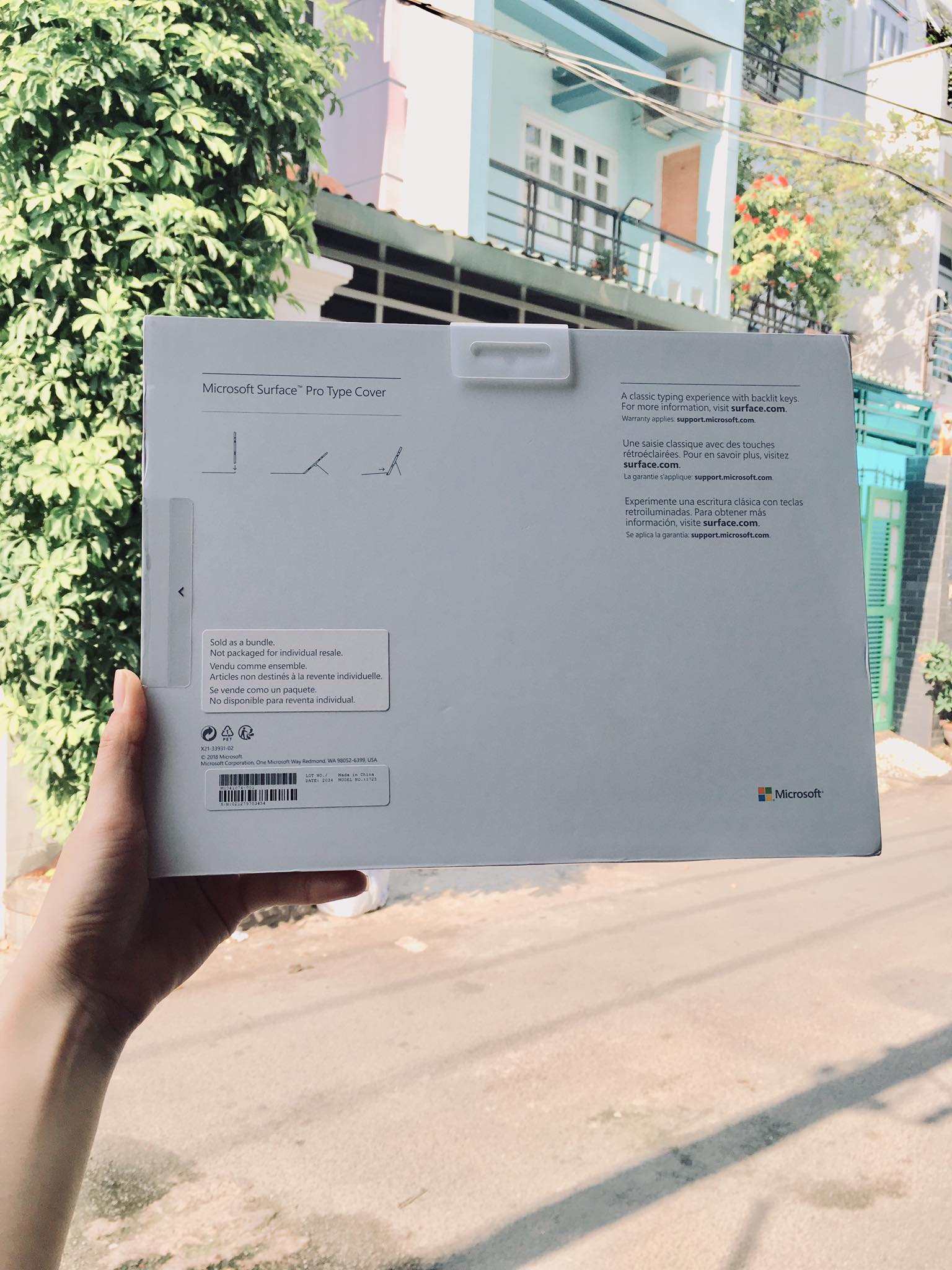 [HCM]Bàn Phím Microsoft Surface Pro (Đen)