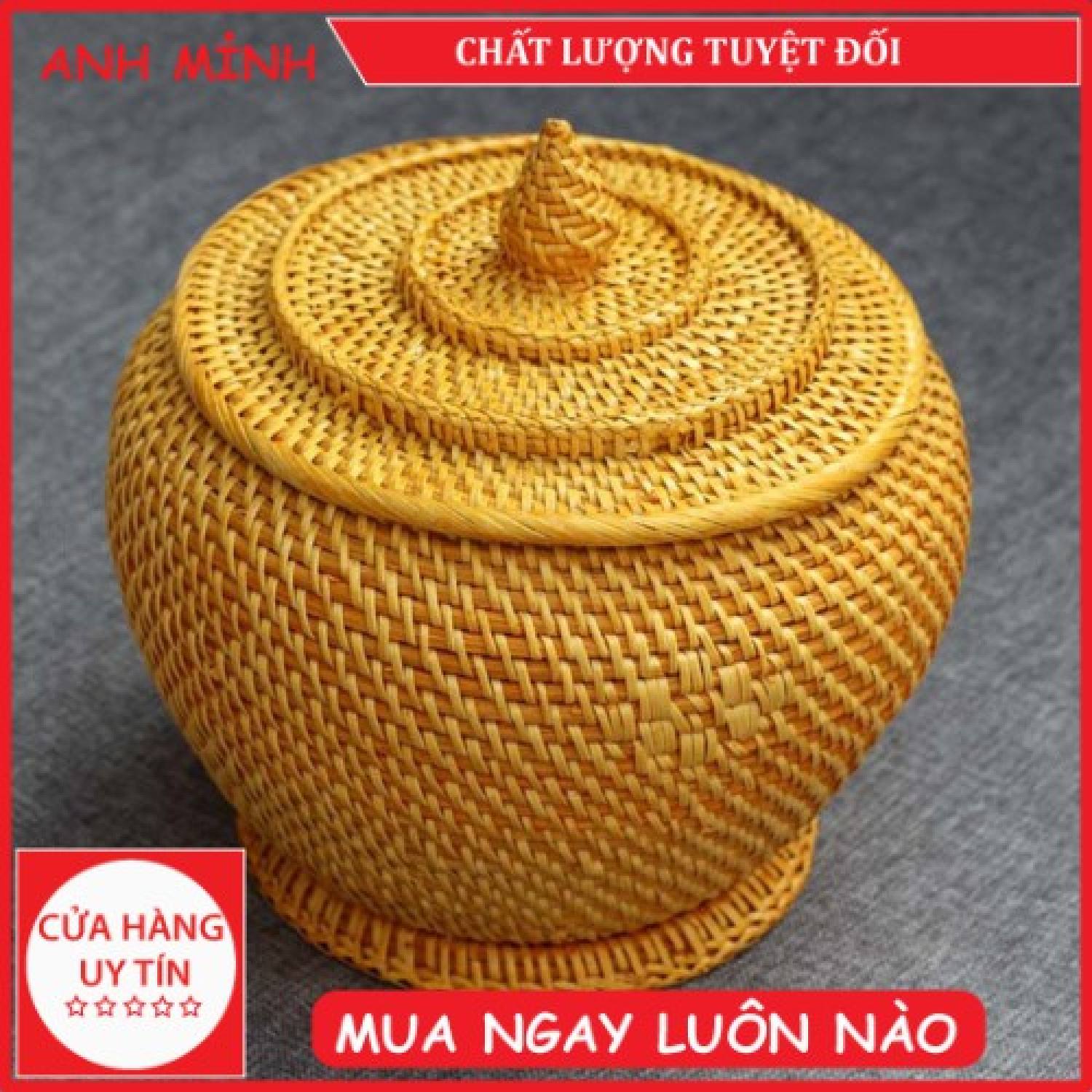 Ủ bình trà, ủ ấm tích bằng tre