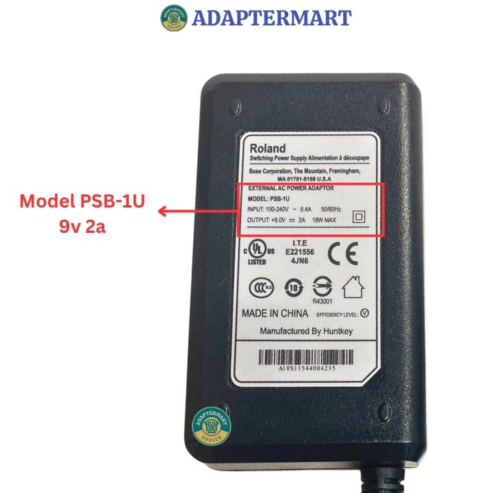 Adapter- nguồn đàn piano roland f-90, fp-3, f-30, f-50, f-90, f-100 hàng chuẩn