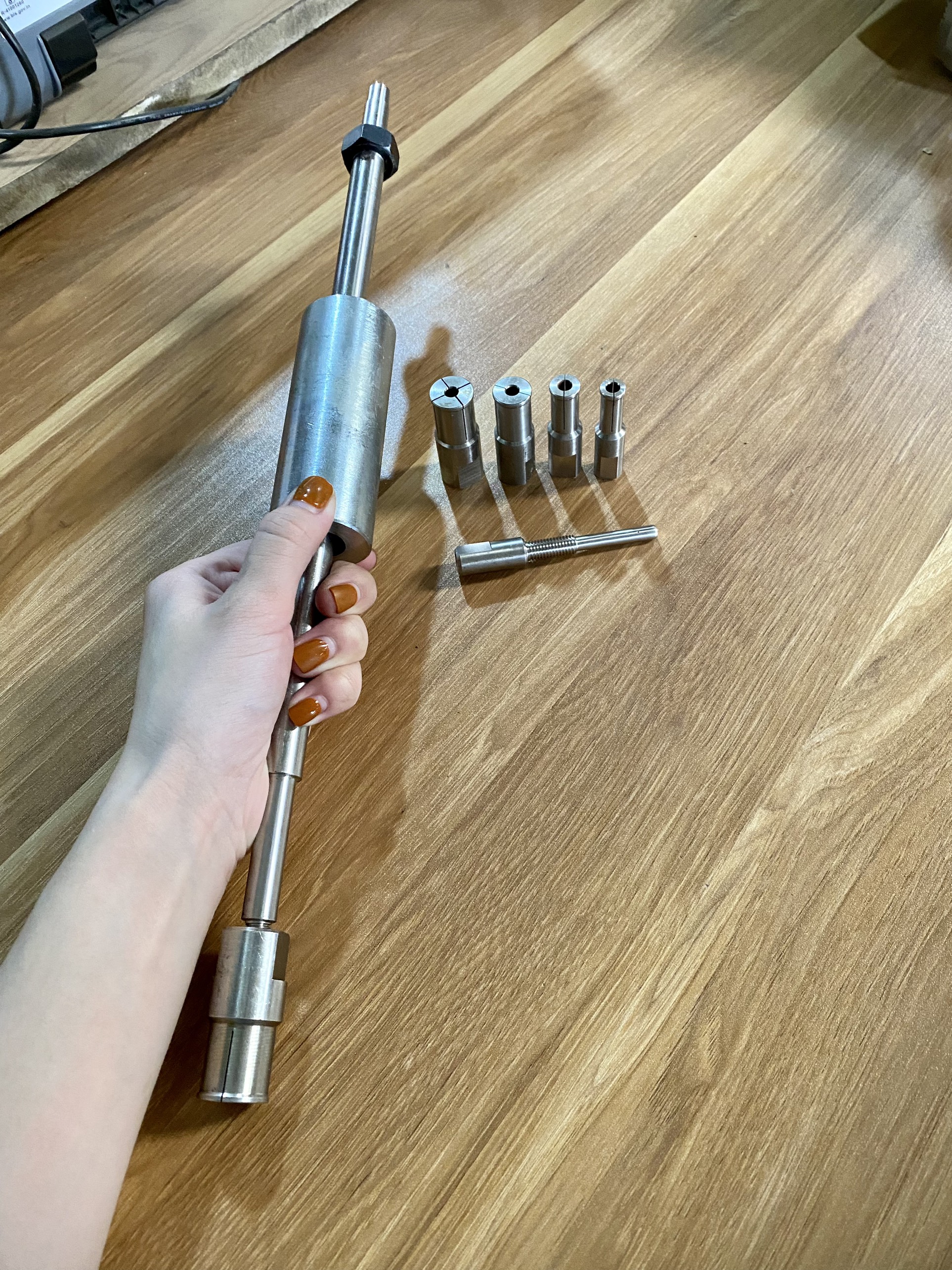Cảo Giật Cơ Khí INOX XỊN.( Kiêm Luôn Giật Ắc Cò Yamaha )