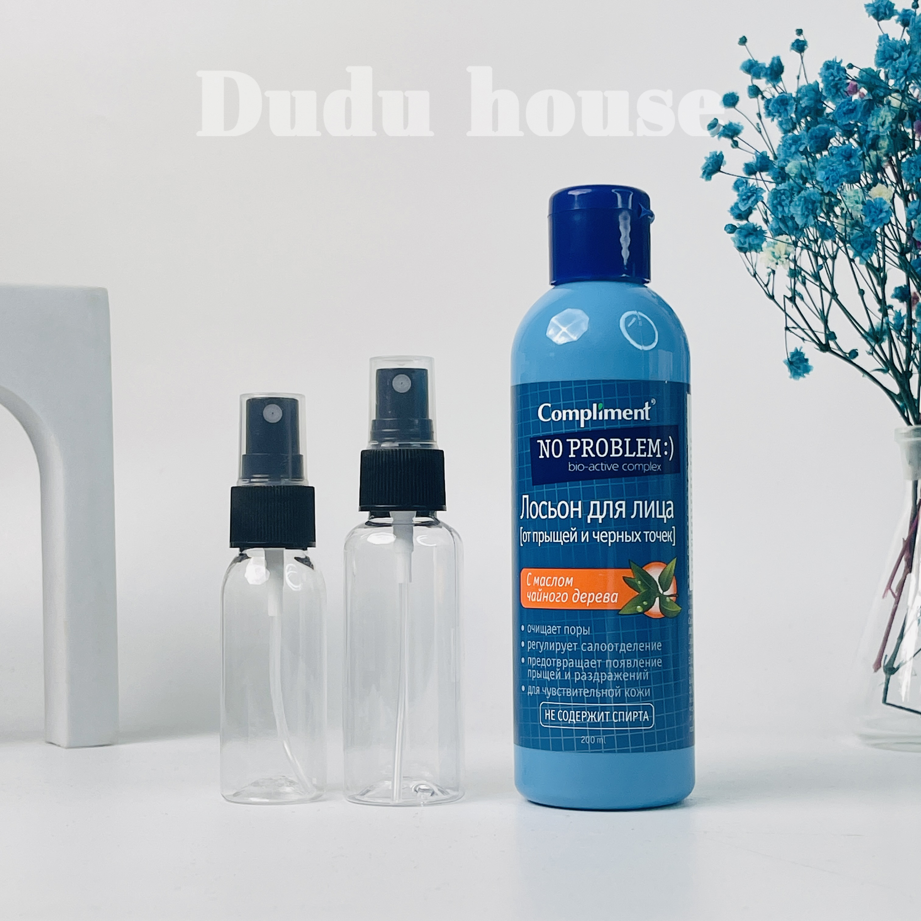 Toner No Problem Compliment chứa BHA Salicylic Acid, Tea tree 200ml ( Full - Chiết )