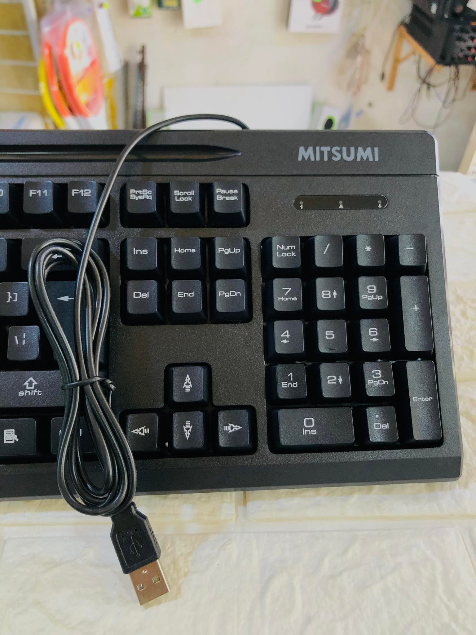 BÀN PHÍM CÓ DÂY MITSUMI CỔNG USB