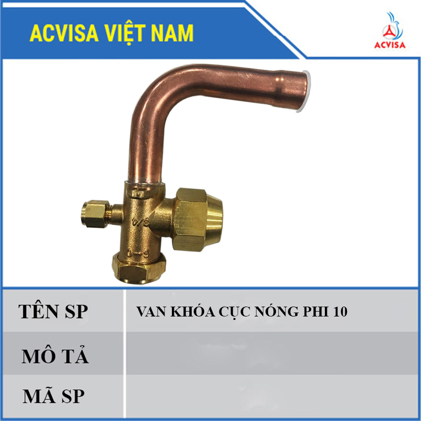 Van Khóa Cục Nóng Phi 10