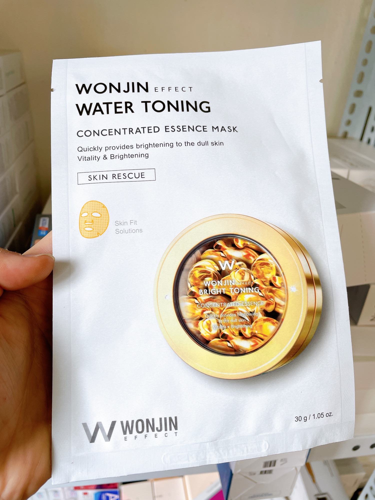 1 Chiếc MẶT NẠ WONJIN EFFECT MASK Đủ Màu