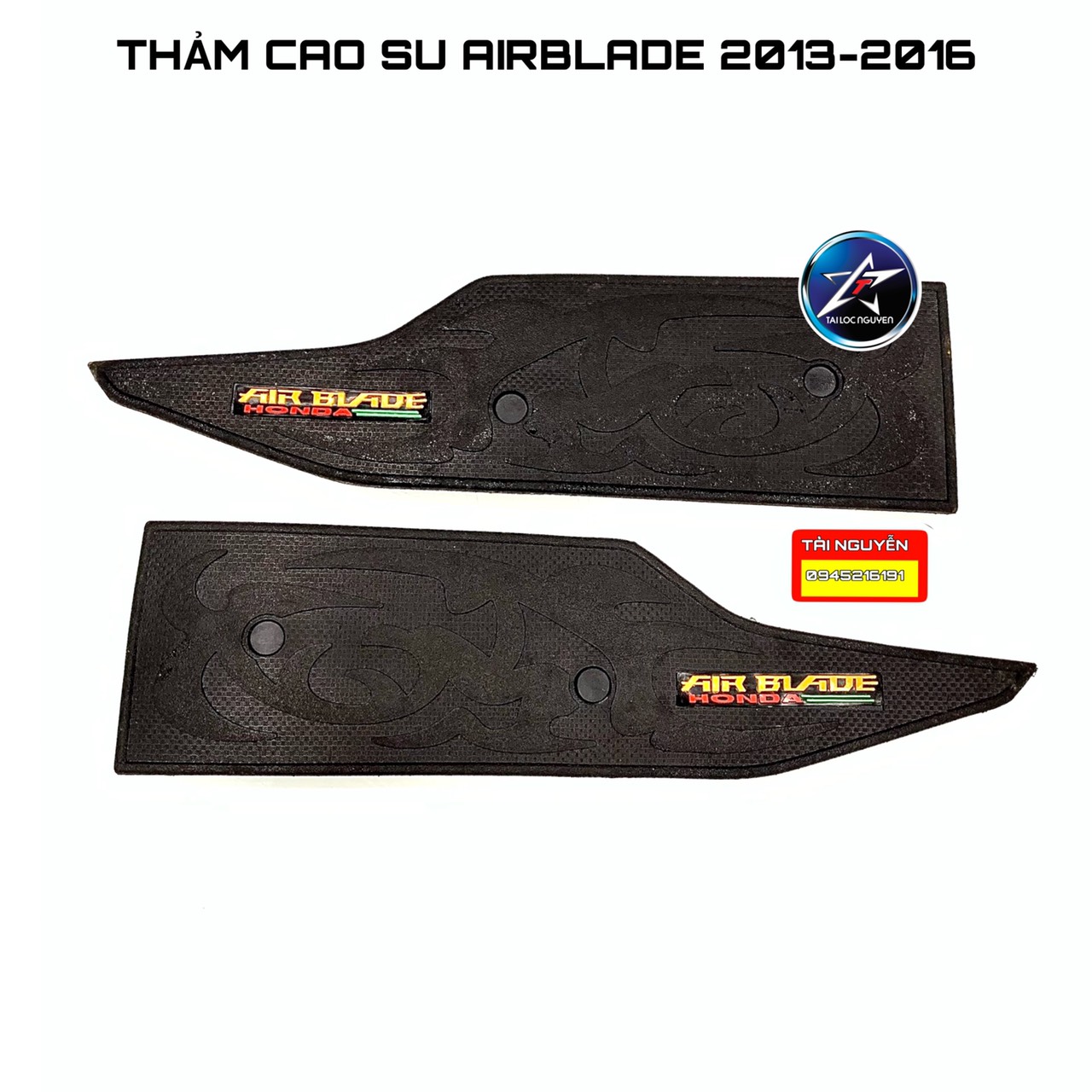[HCM]THẢM CAO SU LÓT CHÂN CHO AIRBLADE 2016-2020 (MẪU NGẪU NHIÊN)