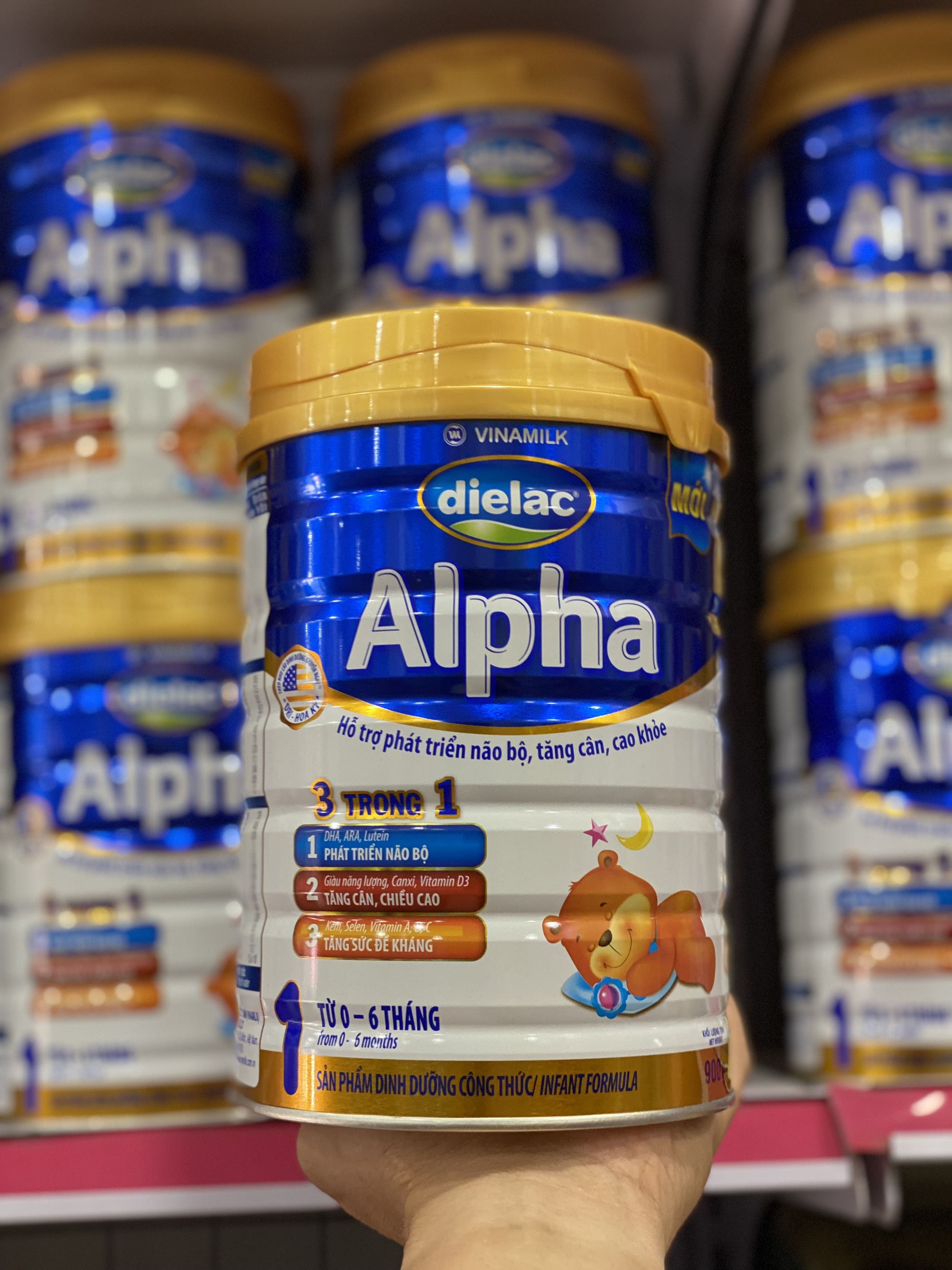 Sữa Dielac Alpha Số 1 - 2 900G