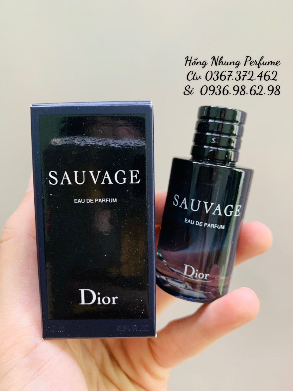 Nước hoa mini nam Dior Sauvage EDP 10ml