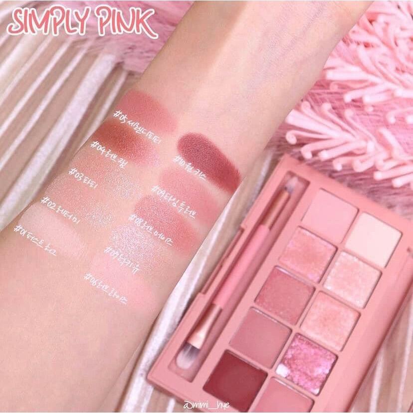 [SẴN + BILL] Bảng Phấn Mắt Clio Eye Palette.