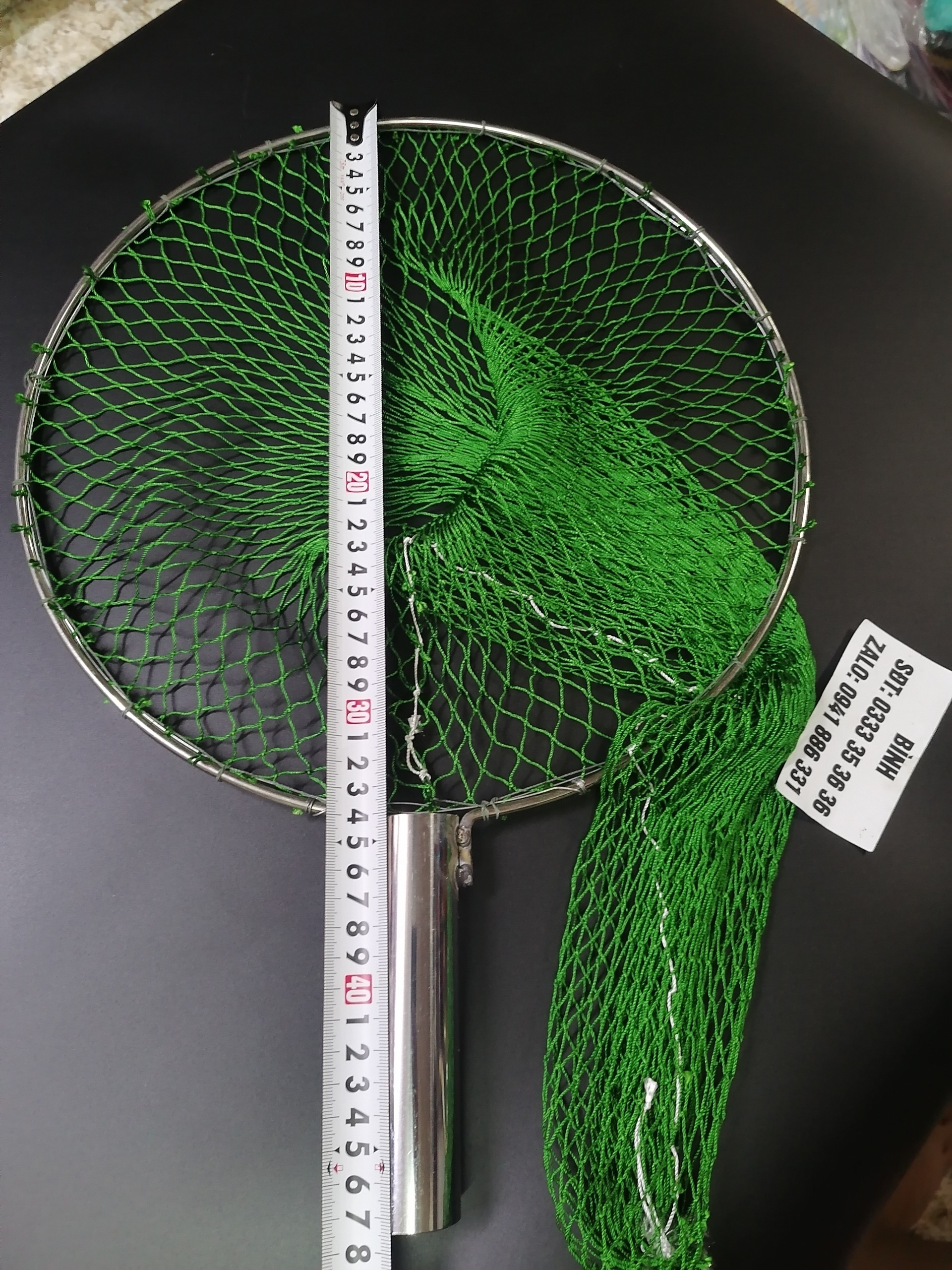 Vợt Lưới Cá INOX (35x48cm)
