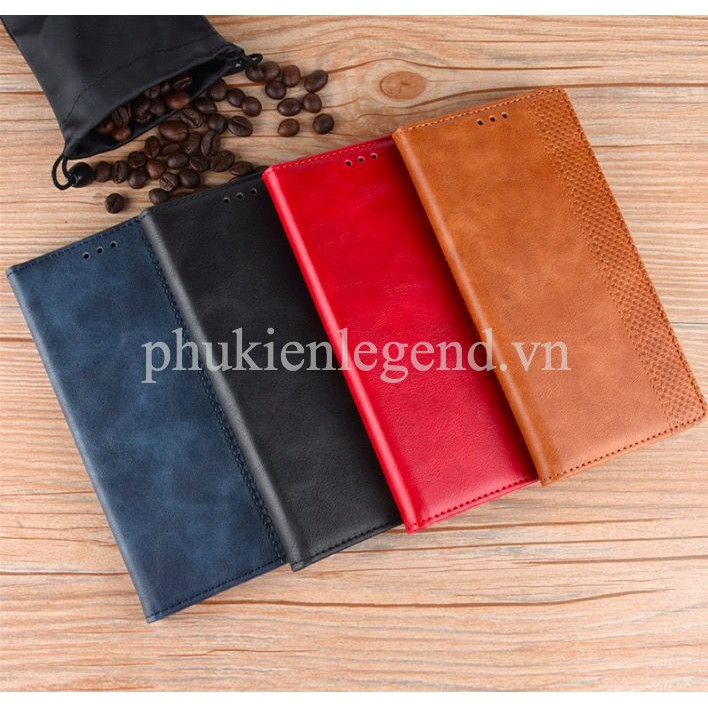 Bao da Nokia 7.2 Flip Wallet Leather dạng ví đa năng siêu bền siêu êm