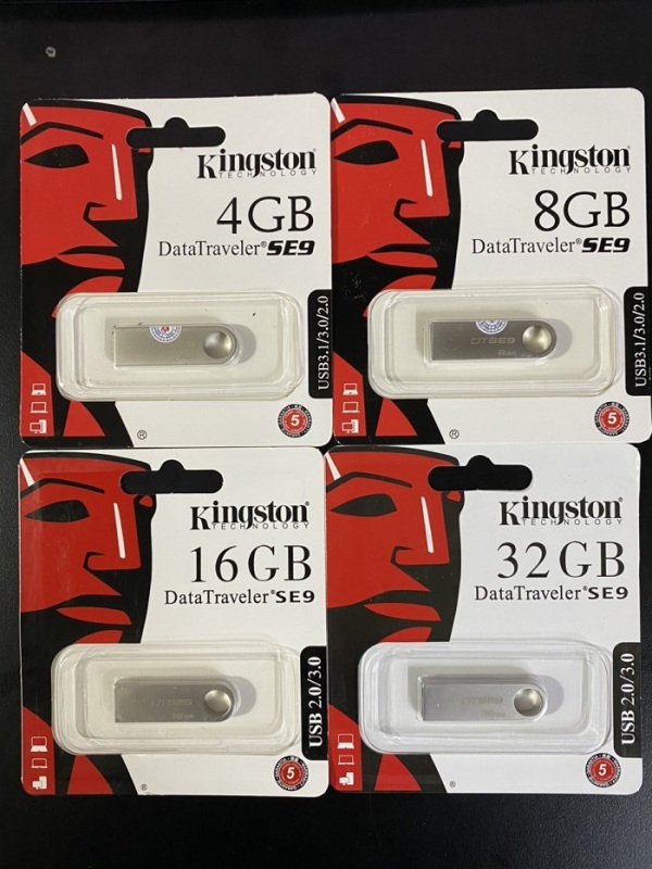 Bảng giá USB Kingston SE9 4GB 8GB 16GB 32GB 64GB Chống Nước Phong Vũ