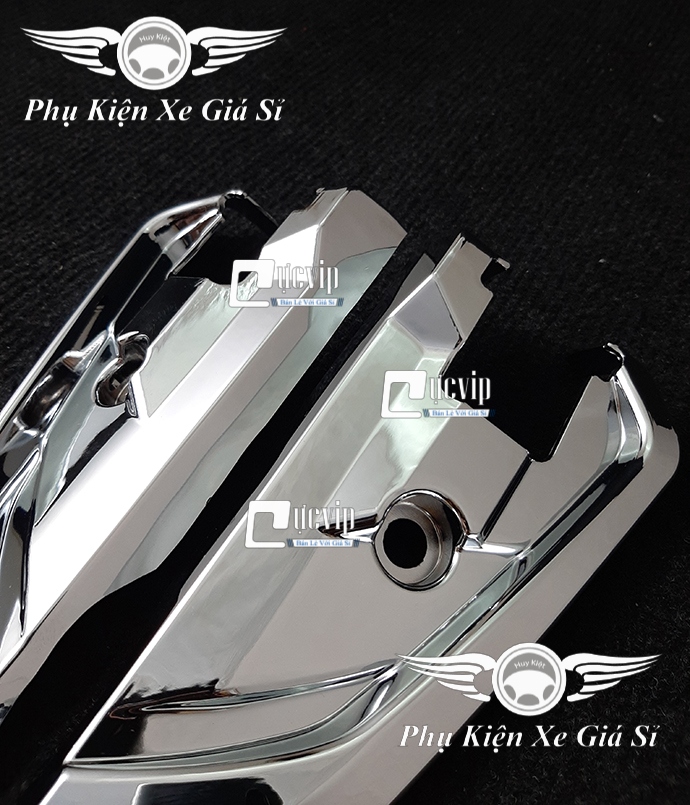 [HCM]Ốp Gác Chân Sau SH 2017 - 2019 Xi Inox Cao Cấp MS2003