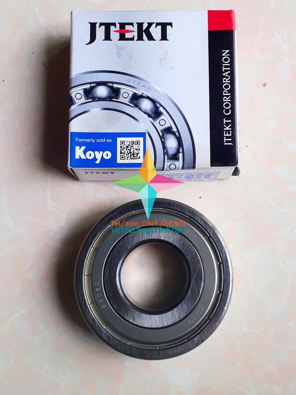 Vòng bi máy giặt 6306ZZ( KT 72mm x 30mm x 19mm)