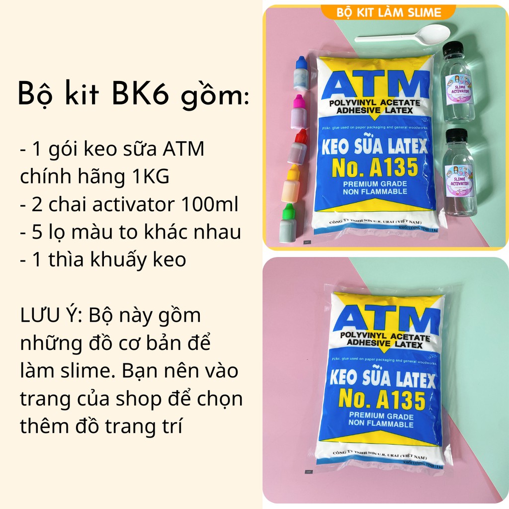 Bộ Kit Làm Basic Silme BK6 Cao Cấp Có Kèm Hướng Dẫn