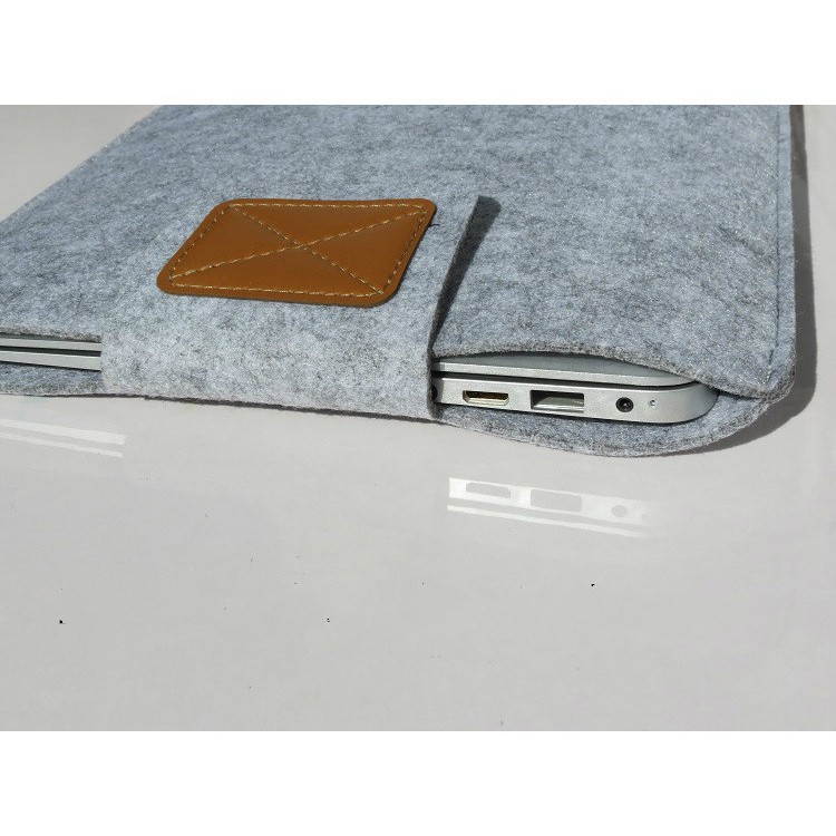 Túi Chống Sốc Laptop Macbook KOGANO Đựng Máy 11 13 15 inch Dạ Siêu Dày Chống Va Đập TA-001077